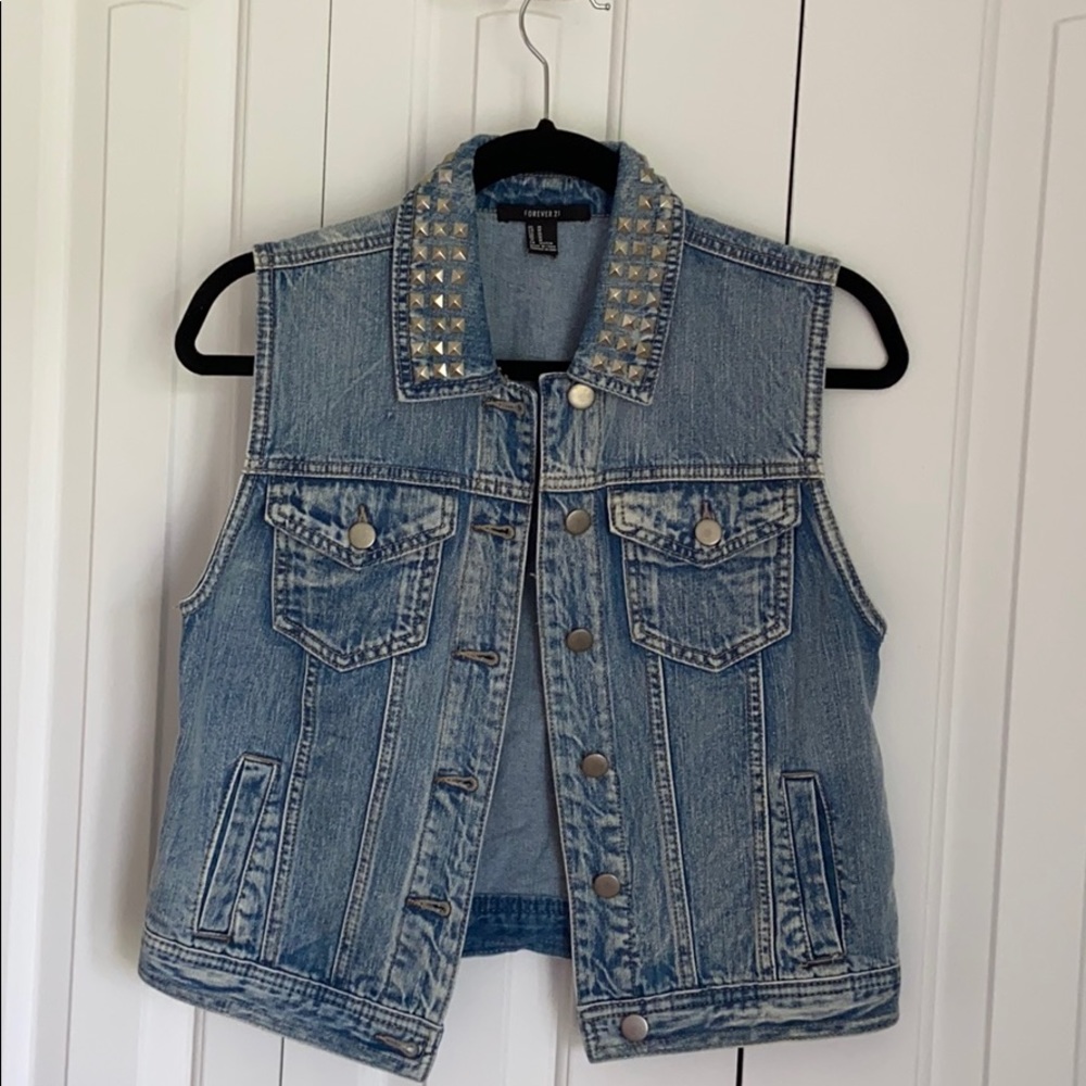 Forever 21 Studded Vest